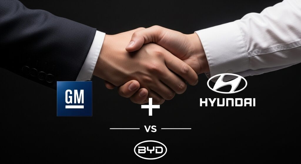 GM and Hyundai Collaborate on Five New Vehicles to Battle Rising EV Competition against China