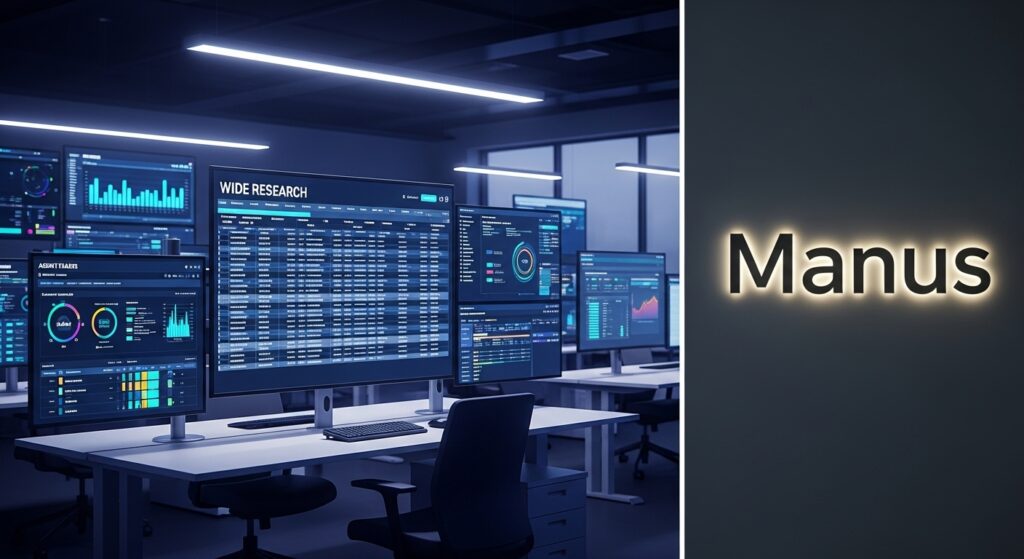 Manus Introduces Wide Research: AI Platform Spinning Up 100+ Agents