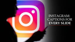 Instagram carousel captions