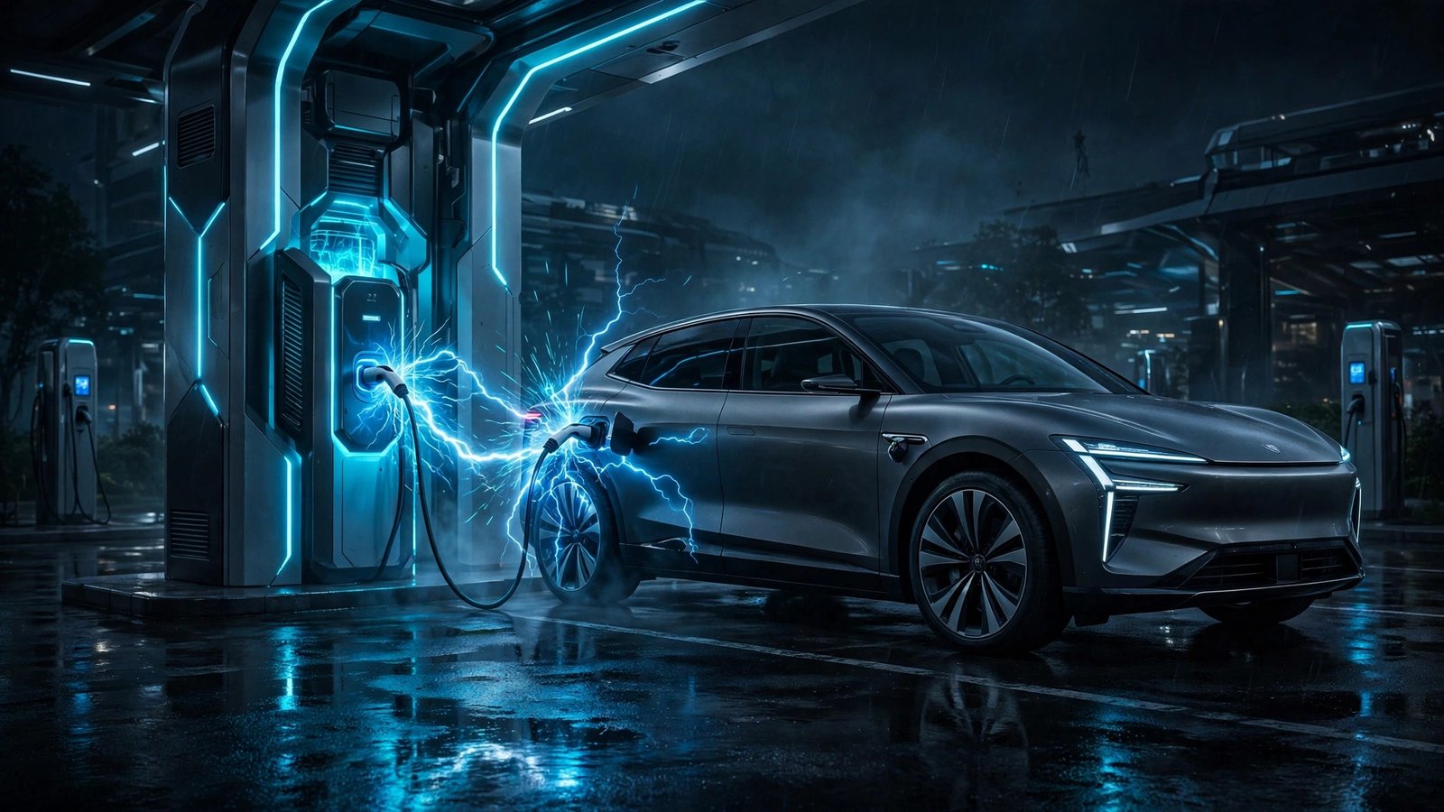 Geely's next-generation AI smart charging technology delivering 2.2 megawatts peak charging power