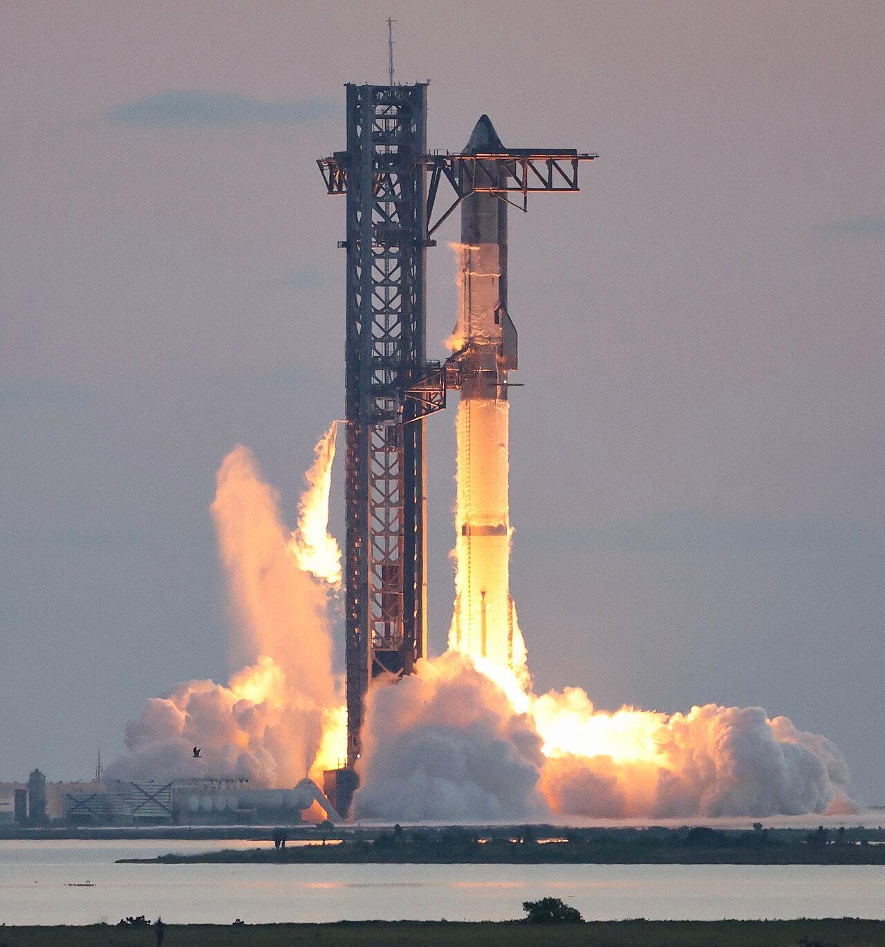 SpaceX Starship ignition